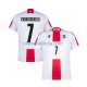 Camisola Georgia Kvaratskhelia 7 Homem Equipamento Primeiro Euro 2024 Manga Curta